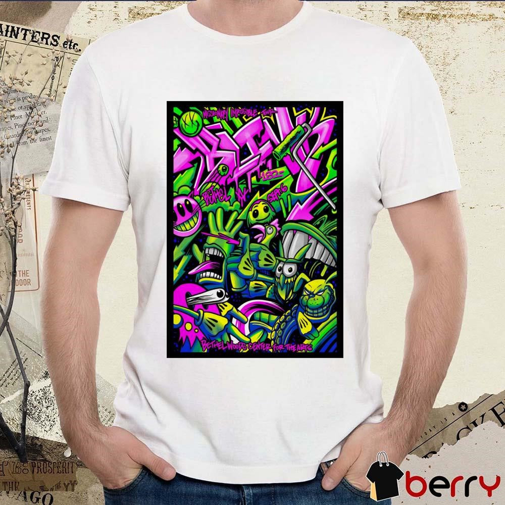 Poster Blink 182 Bethel Woods Center for the Arts In Bethel NY September 6 2025 t-shirt