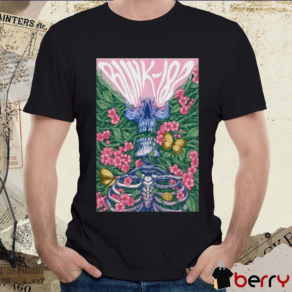 Poster Blink 182 Hollywood Casino Amphitheatre In St. Louis MO September 26 2025 t-shirt