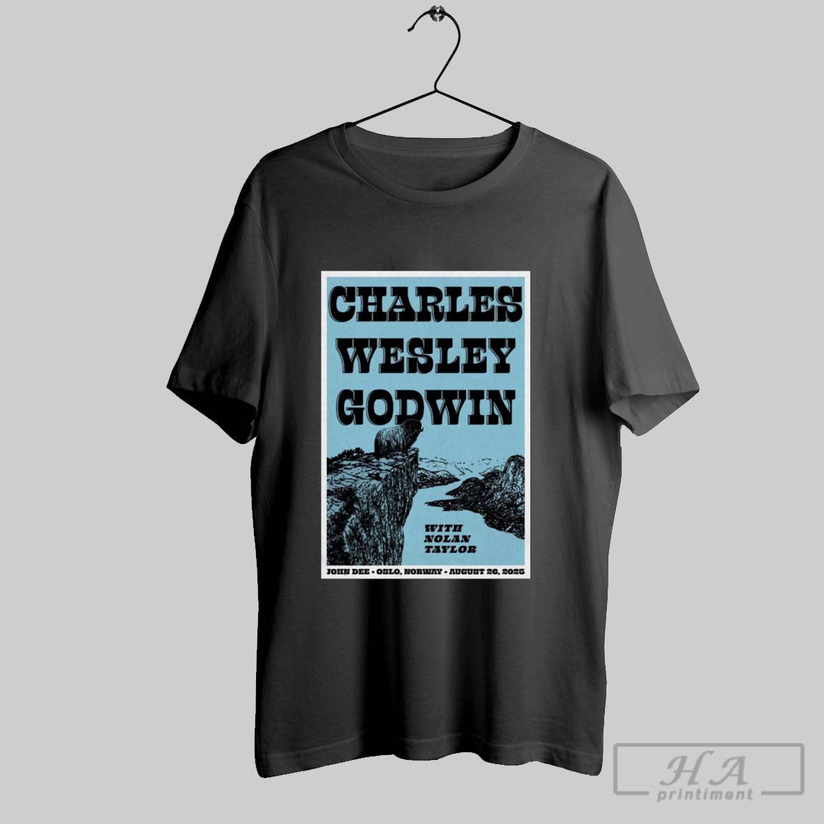Official Poster Charles Wesley Godwin August 26 2025 John Dee In Oslo Norway
