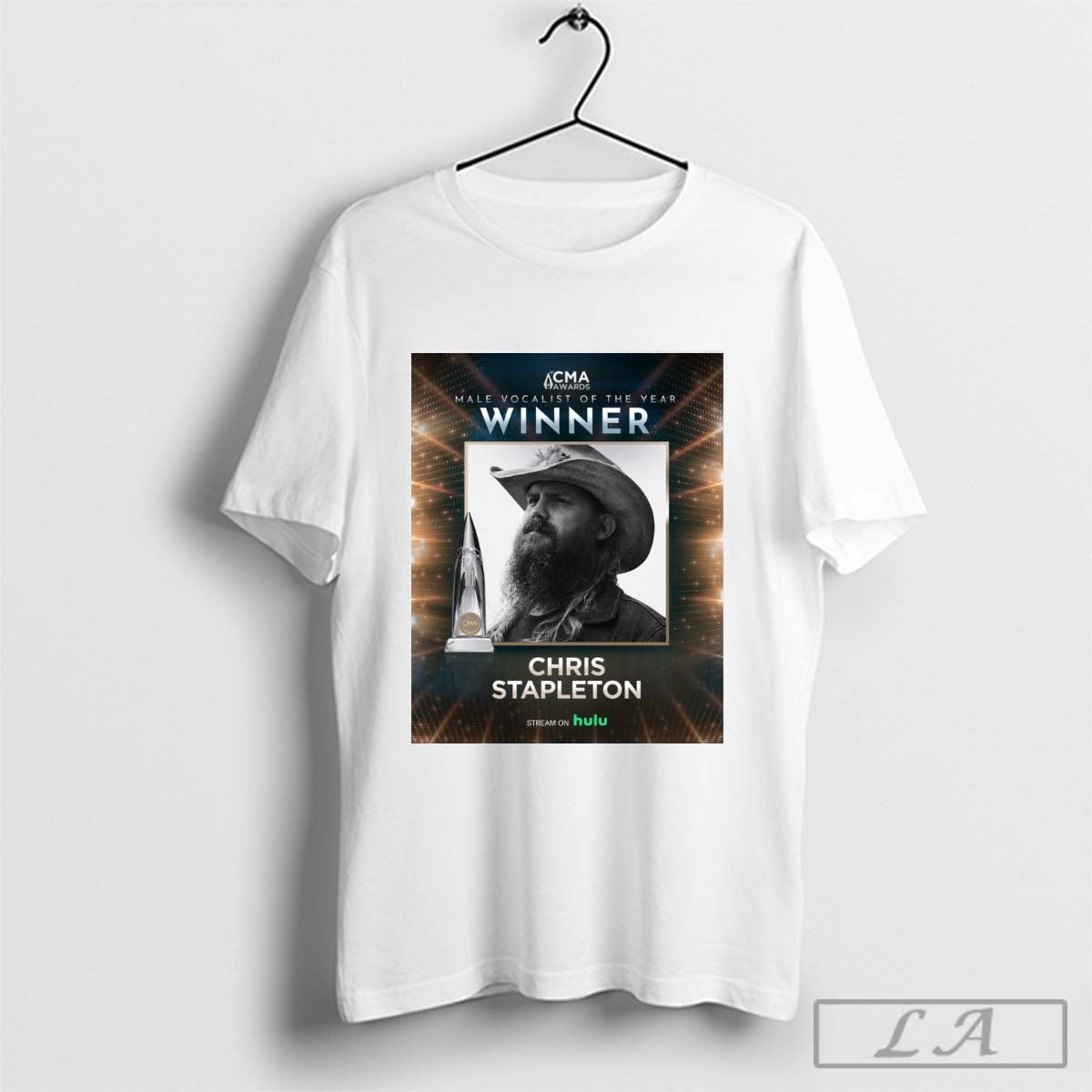 Official Poster Chris Stapleton Male Vocalist Of The Year Winner Cma Awards