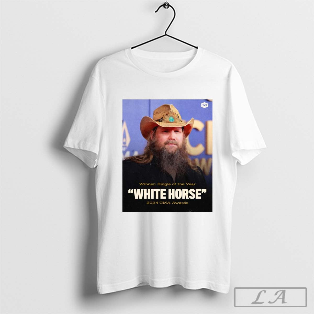 Official Poster Chris Stapleton Winner Single Of The Year White Horse 2024 Cma Awards