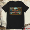 Poster Dave Matthews Band July 18 2025 Saratoga Performing Arts Center in Saratoga Springs NY Tour t-shirt