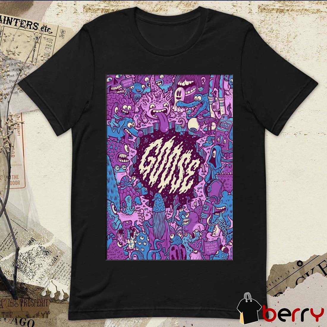 Poster Goose At Brooklyn Bowl On June 3 2025 Everything Must Go t-shirt