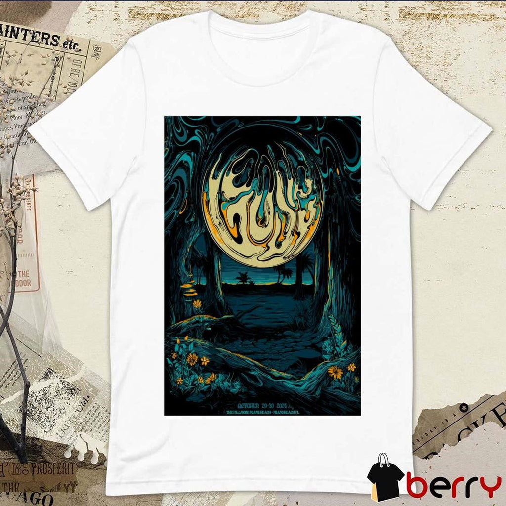 Poster Goose The Fillmore Miami Beach At Jackie Gleason Theater Oct 29-30 2024 t-shirt