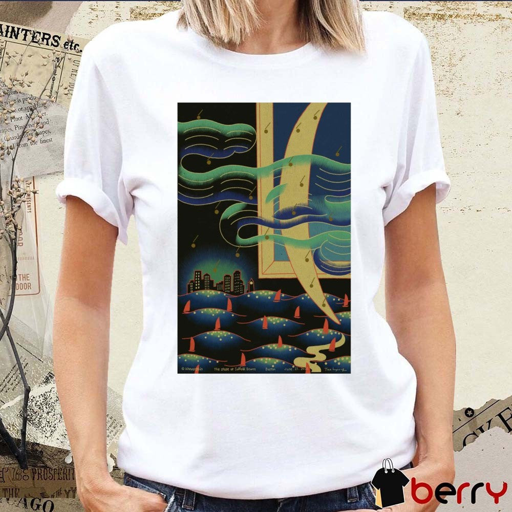 Poster Khruangbin The Stage at Suffolk Downs Boston MA June 27 2025 t-shirt