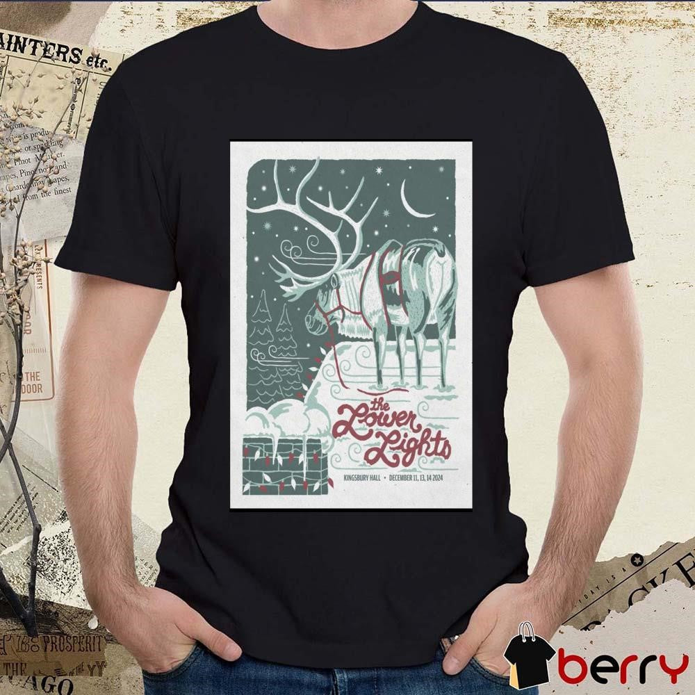 Poster Lower Lights Kingsbury Hall In Salt Lake City UT Dec 11 13 And 14 2024 t-shirt