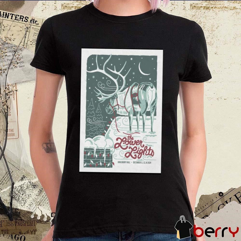 Poster Lower Lights Kingsbury Hall In Salt Lake City UT Dec 11 13 And 14 2024 t-shirt
