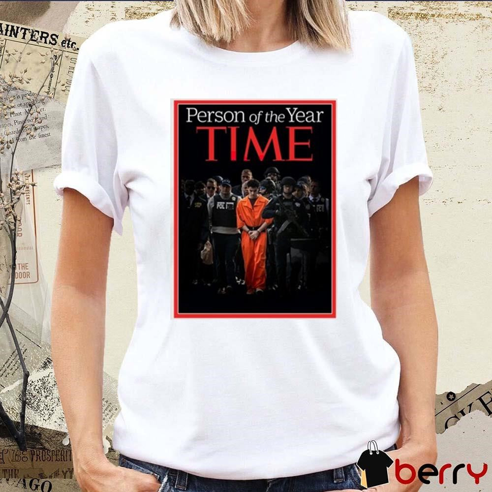 Poster Luigi Mangione Person Of The Year Time t-shirt