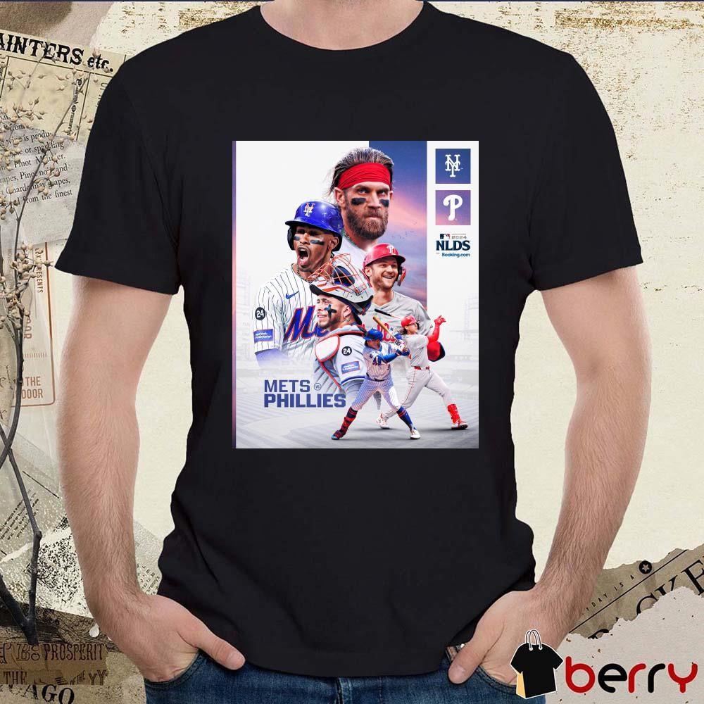 Poster MLB Matchup New York Mets vs Philadelphia Phillies NLDS 2024 t-shirt