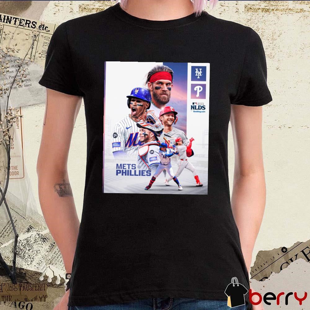 Poster MLB Matchup New York Mets vs Philadelphia Phillies NLDS 2024 t-shirt