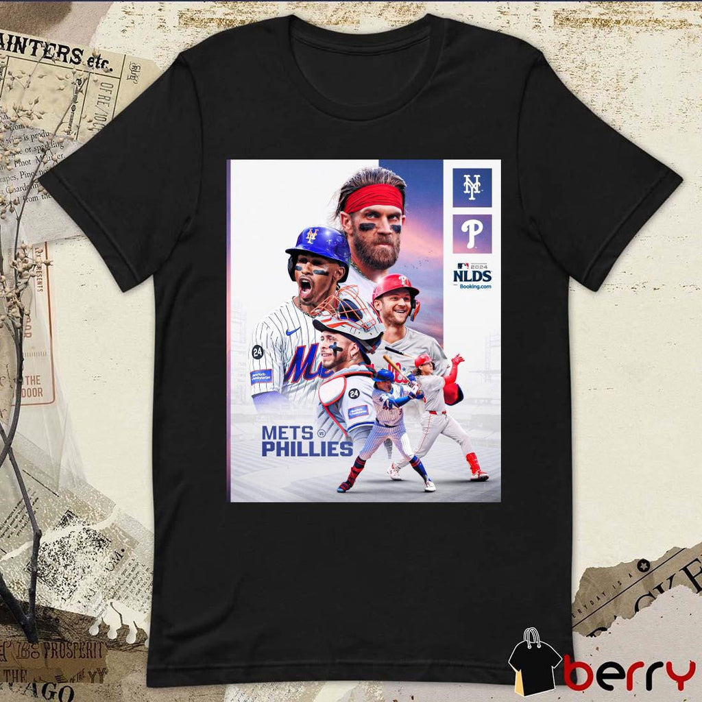 Poster MLB Matchup New York Mets vs Philadelphia Phillies NLDS 2024 t-shirt