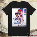 Poster MLB Matchup New York Mets vs Philadelphia Phillies NLDS 2024 t-shirt