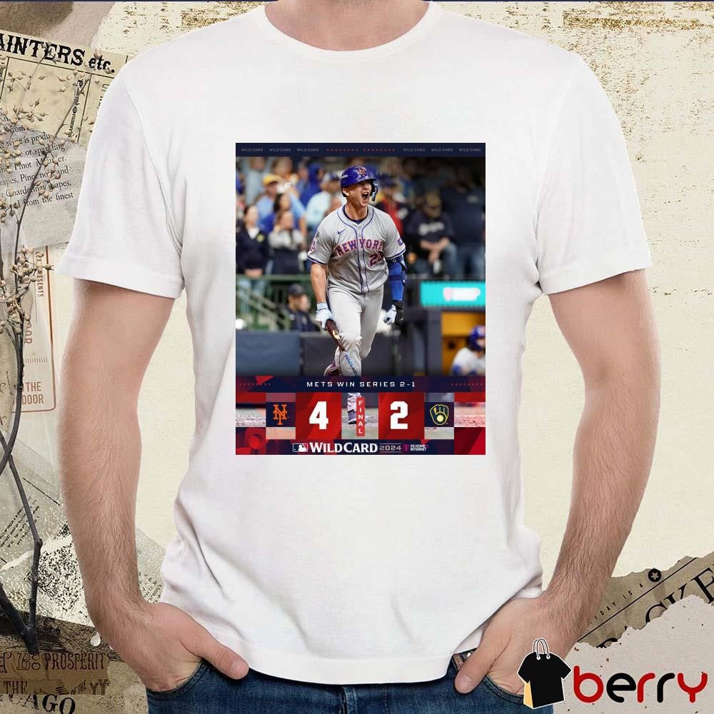 Poster MLB New York Mets Punched back Postseason National League Wild Card 2024 t-shirt