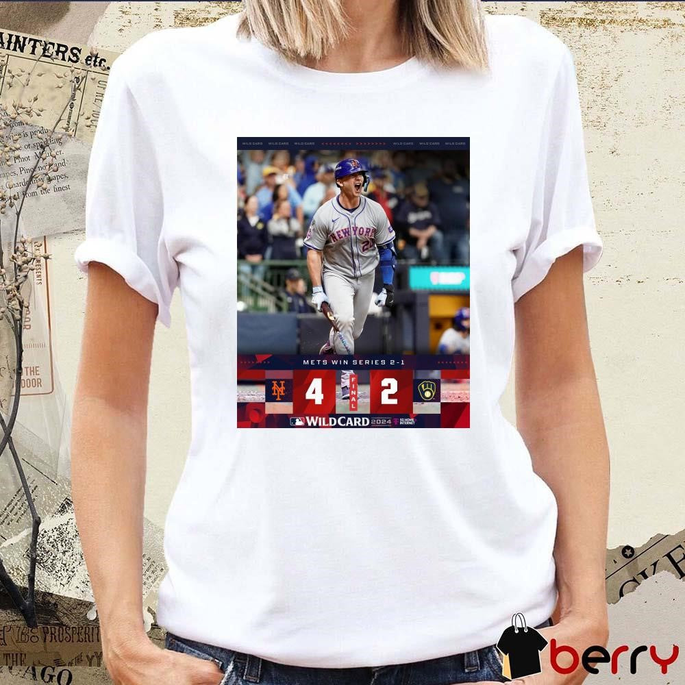 Poster MLB New York Mets Punched back Postseason National League Wild Card 2024 t-shirt
