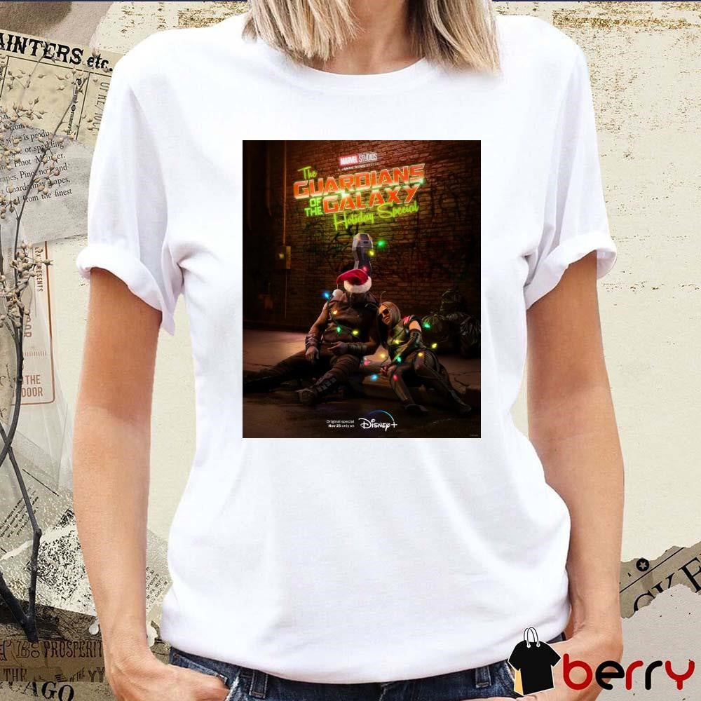 Poster Marvel Studios The Guardians Of The Galaxy Holiday Special Christmas Nov 25 2024 t-shirt