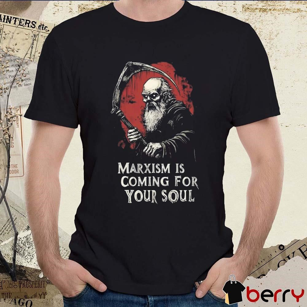 Poster Marxism Is Coming For Your Soul Halloween 2024 t-shirt