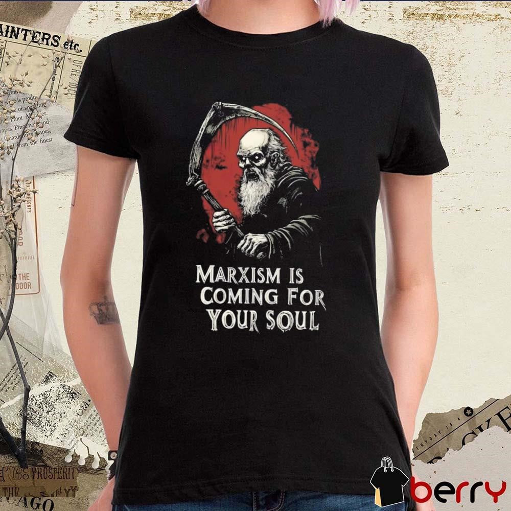 Poster Marxism Is Coming For Your Soul Halloween 2024 t-shirt
