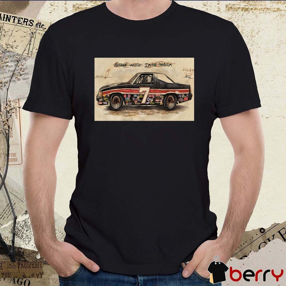 Poster Morgan Wallen I’m The Problem May 16 2025 Signature t-shirt