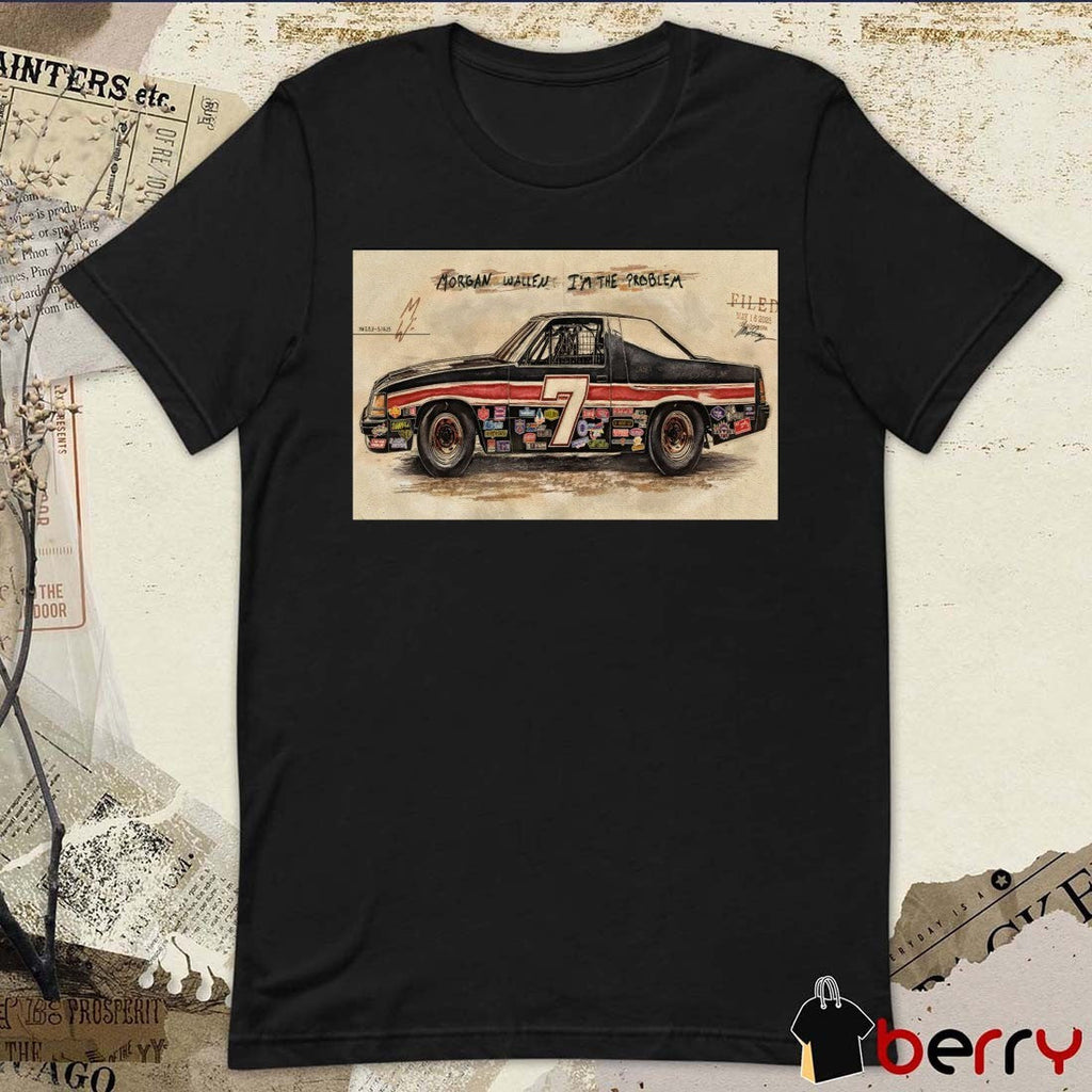 Poster Morgan Wallen I’m The Problem May 16 2025 Signature t-shirt