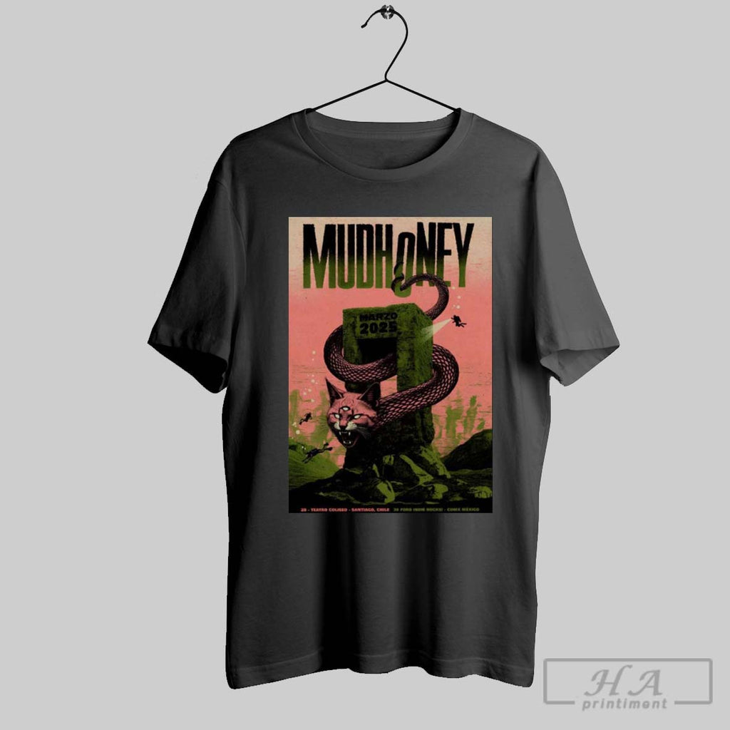 Official Poster Mudhoney Foro Indie Rocks Mexico March 30 2025