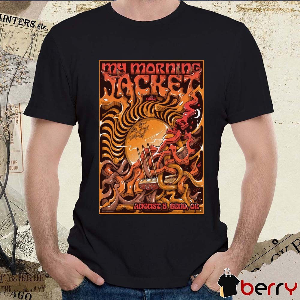 Poster My Morning Jacket August 5 2025 Hayden Homes Amphitheater In Bend OR t-shirt