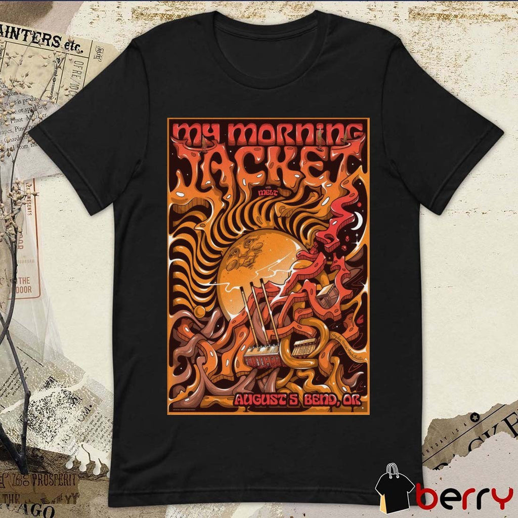 Poster My Morning Jacket August 5 2025 Hayden Homes Amphitheater In Bend OR t-shirt