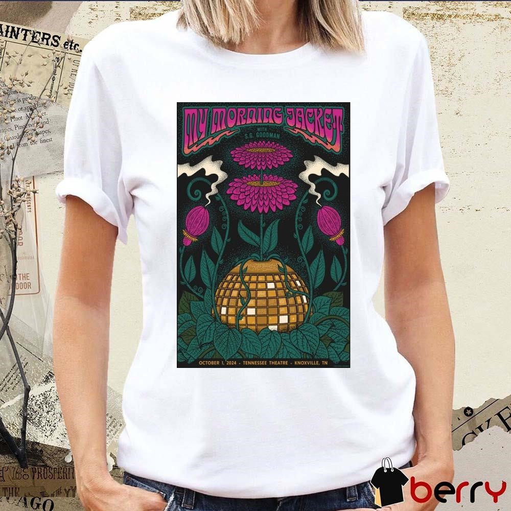 Poster My Morning Jacket October 1-2024 Tennessee Theatre Knoxville, TN Tour t-shirt