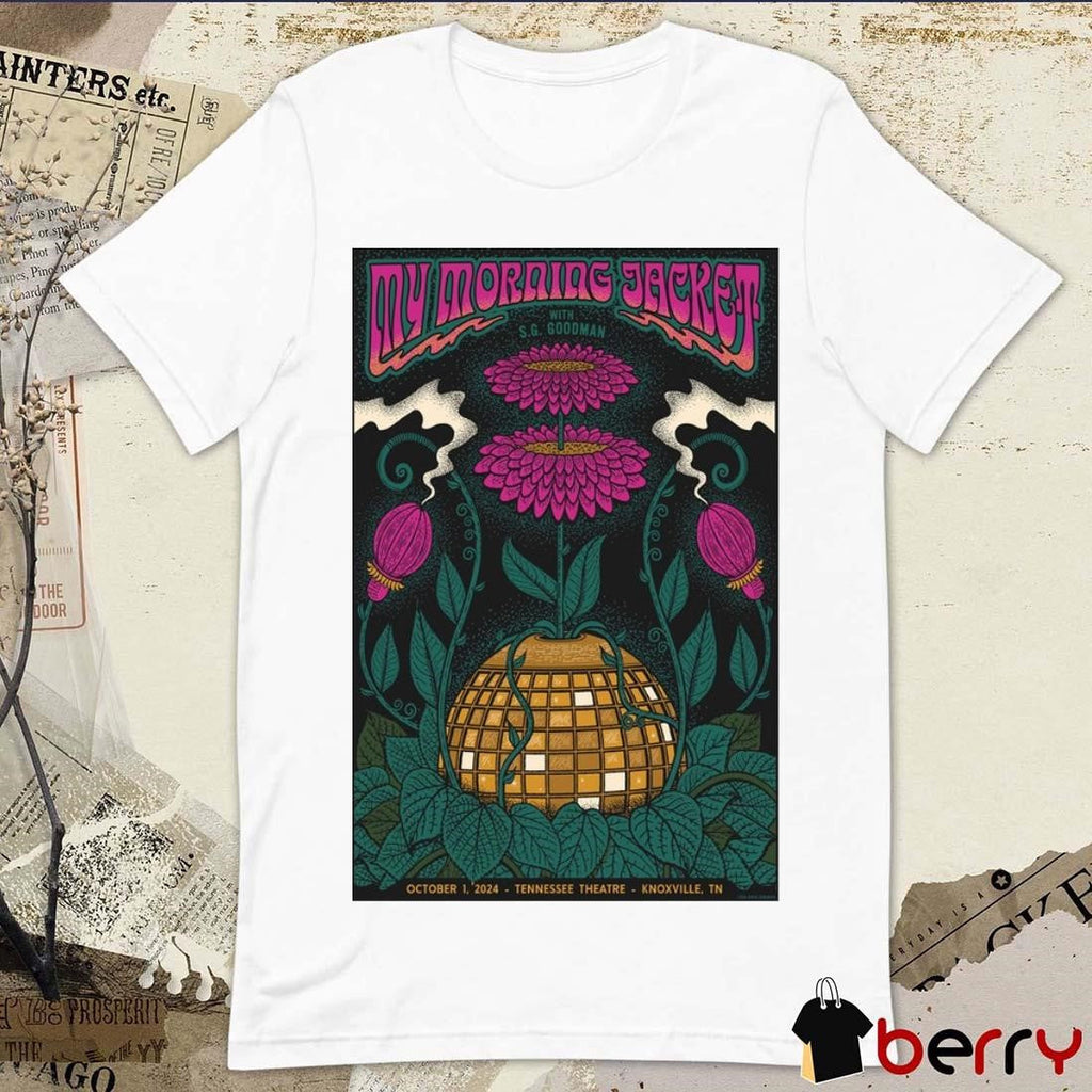 Poster My Morning Jacket October 1-2024 Tennessee Theatre Knoxville, TN Tour t-shirt