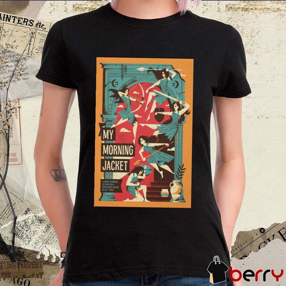 Poster My Morning Jacket The Pavilion at Toyota Music Factory Dallas TX April 12 2025 Concert t-shirt