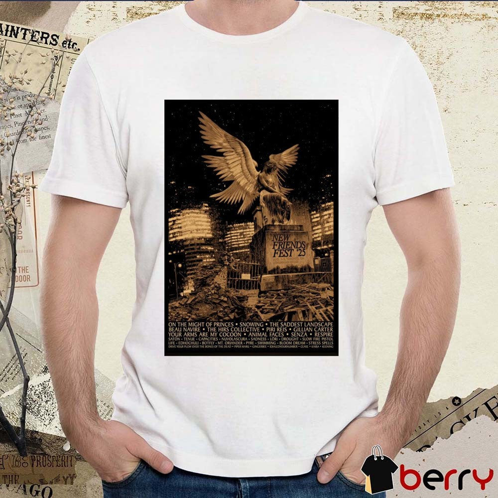 Poster New Friends Fest Lithuanian House In Toronto ON On August 1-3 2025 t-shirt