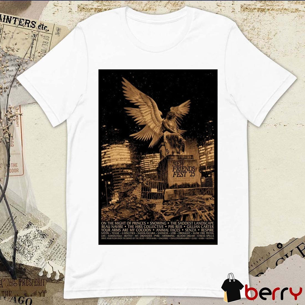 Poster New Friends Fest Lithuanian House In Toronto ON On August 1-3 2025 t-shirt