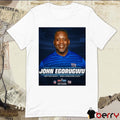 Poster New York Giants West Defensive Coordinator John Egorugwu Inside Linebackers Coach East West Shrine Bowl t-shirt
