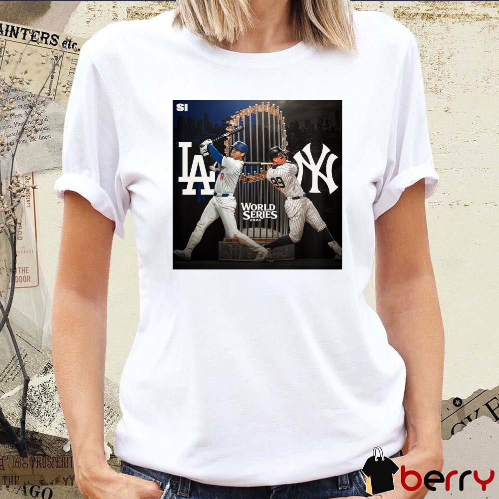 Poster Ohtani Los Angeles Dodgers vs. Judge New York Yankees World Series 2024 t-shirt