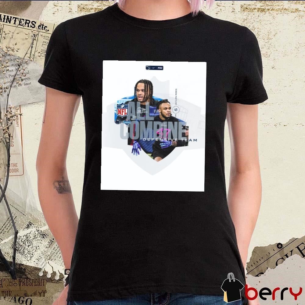Poster Penn State football Jay Reed All-Combine Defensive Team NFL Scouting Combine t-shirt
