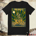 Poster Primus Onward & Upward Essex Junction VT July 19 2025 Midway Lawn At Champlain Valley t-shirt