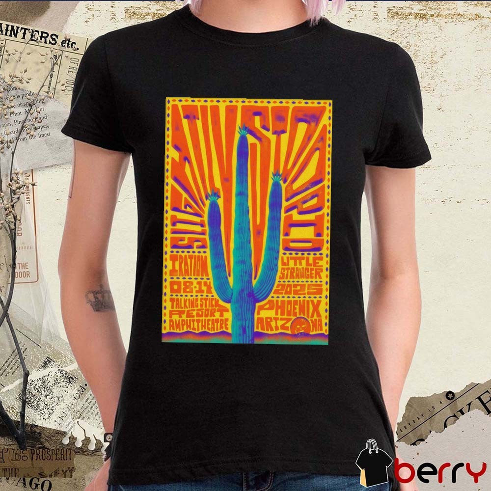Poster Slightly Stoopid August 14 2025 Talking Stick Resort Amphitheatre In Phoenix AZ t-shirt