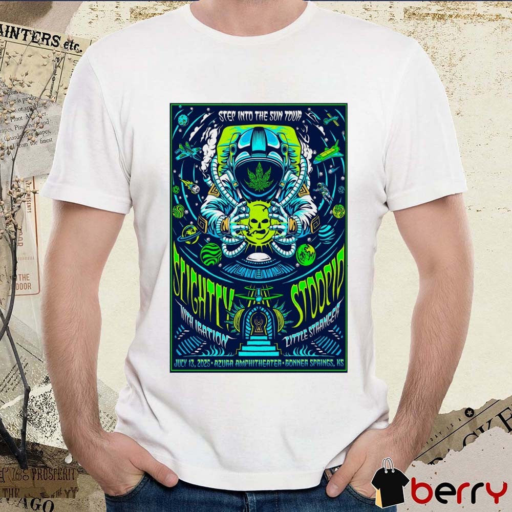 Poster Slightly Stoopid Azura Amphitheater in Bonner Springs KS July 13 2025 t-shirt