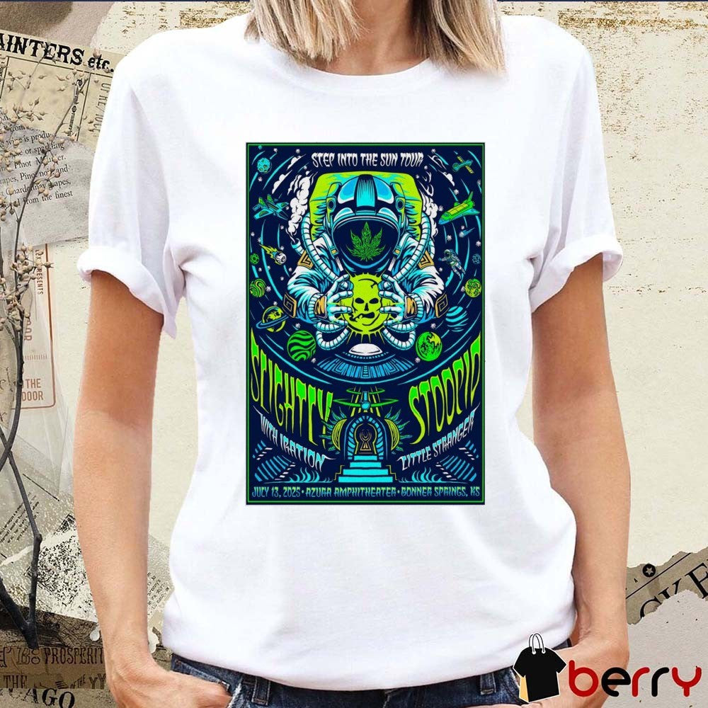 Poster Slightly Stoopid Azura Amphitheater in Bonner Springs KS July 13 2025 t-shirt