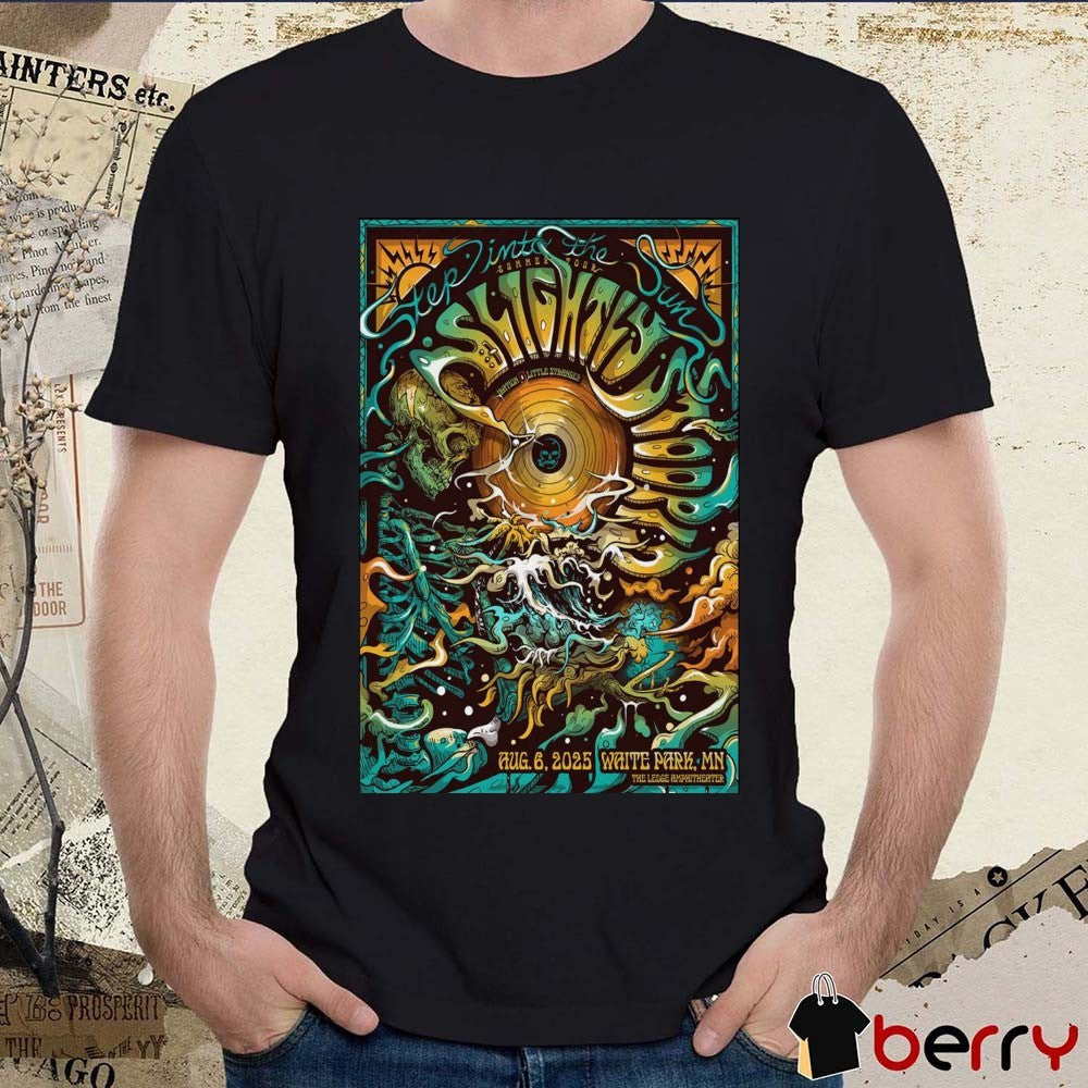 Poster Slightly Stoopid Summer Tour Waite Park MN August 06 2025 The Ledge Amphitheater t-shirt