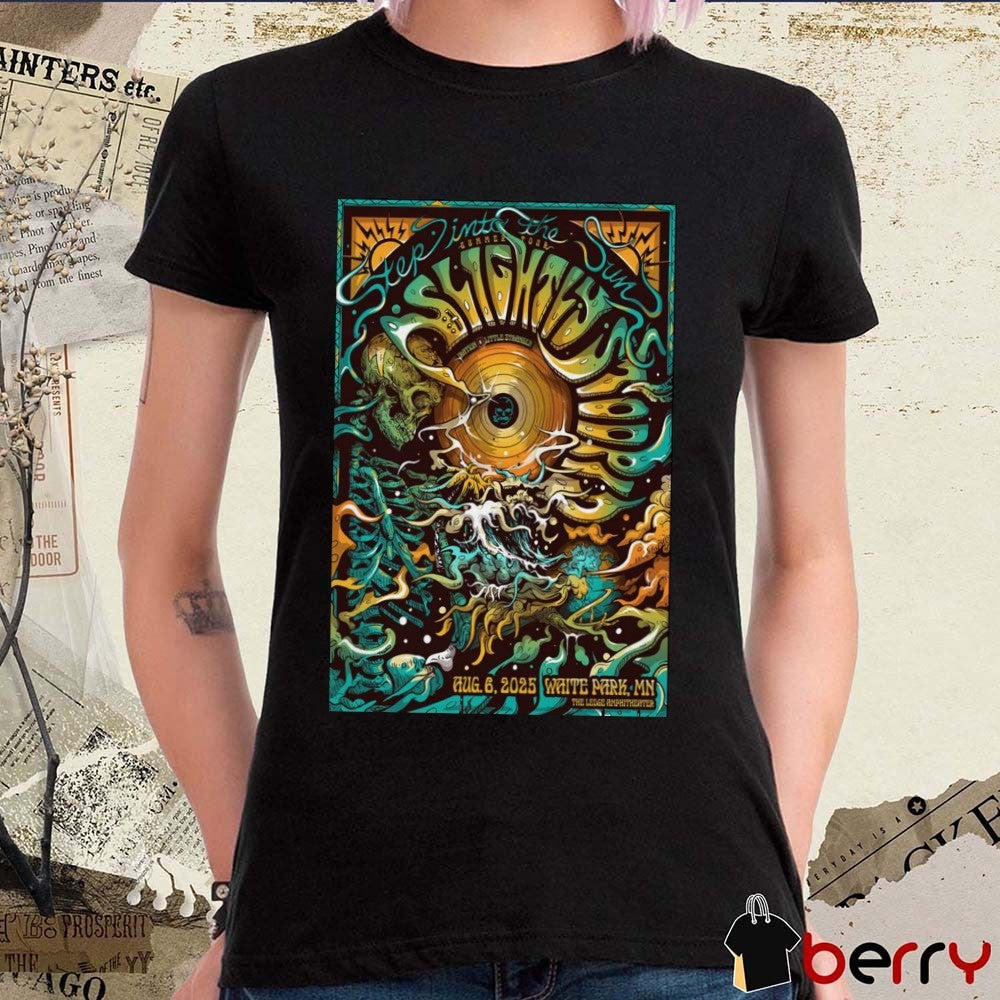 Poster Slightly Stoopid Summer Tour Waite Park MN August 06 2025 The Ledge Amphitheater t-shirt