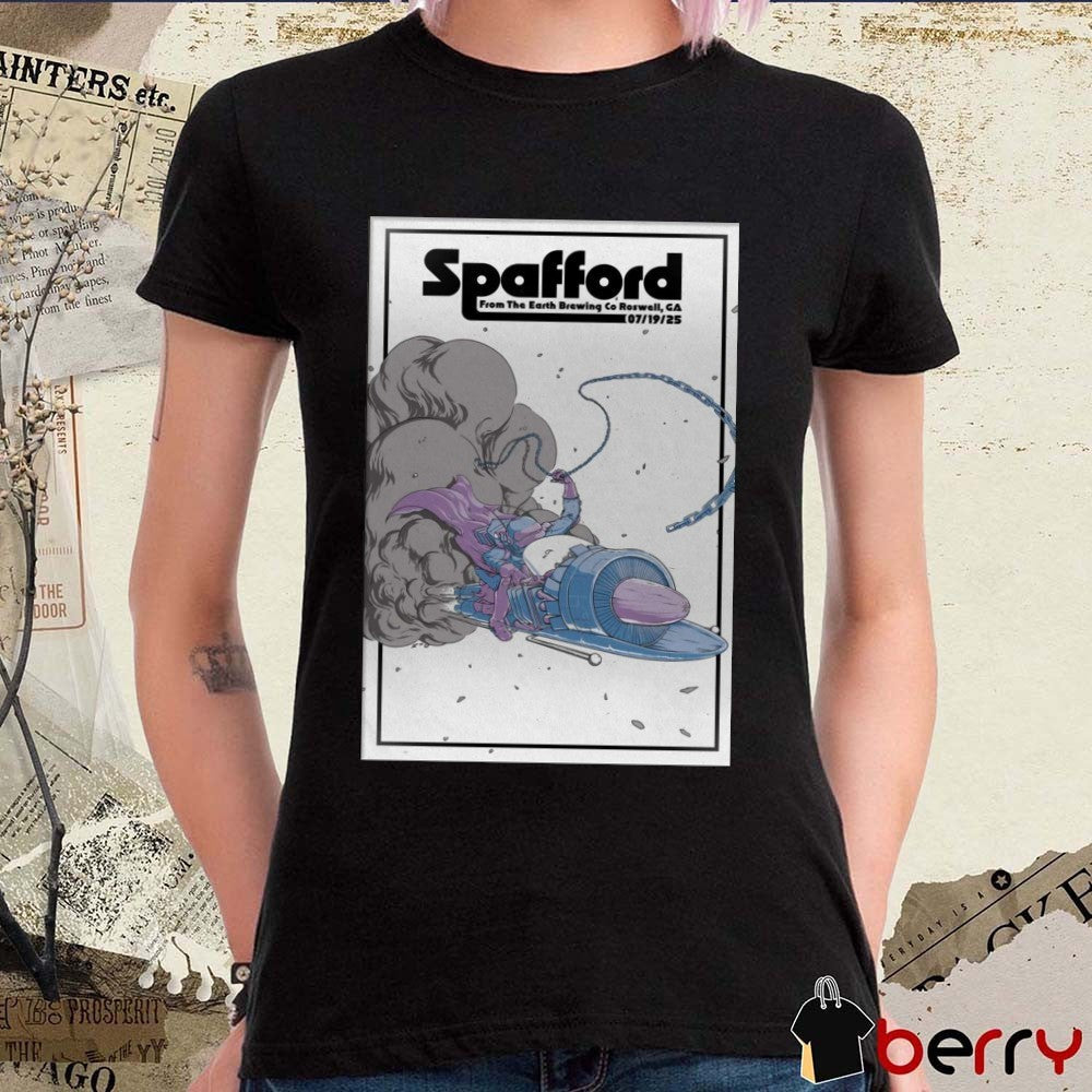 Poster Spafford From The Earth Brewing Company in Roswell GA July 19 2025 t-shirt