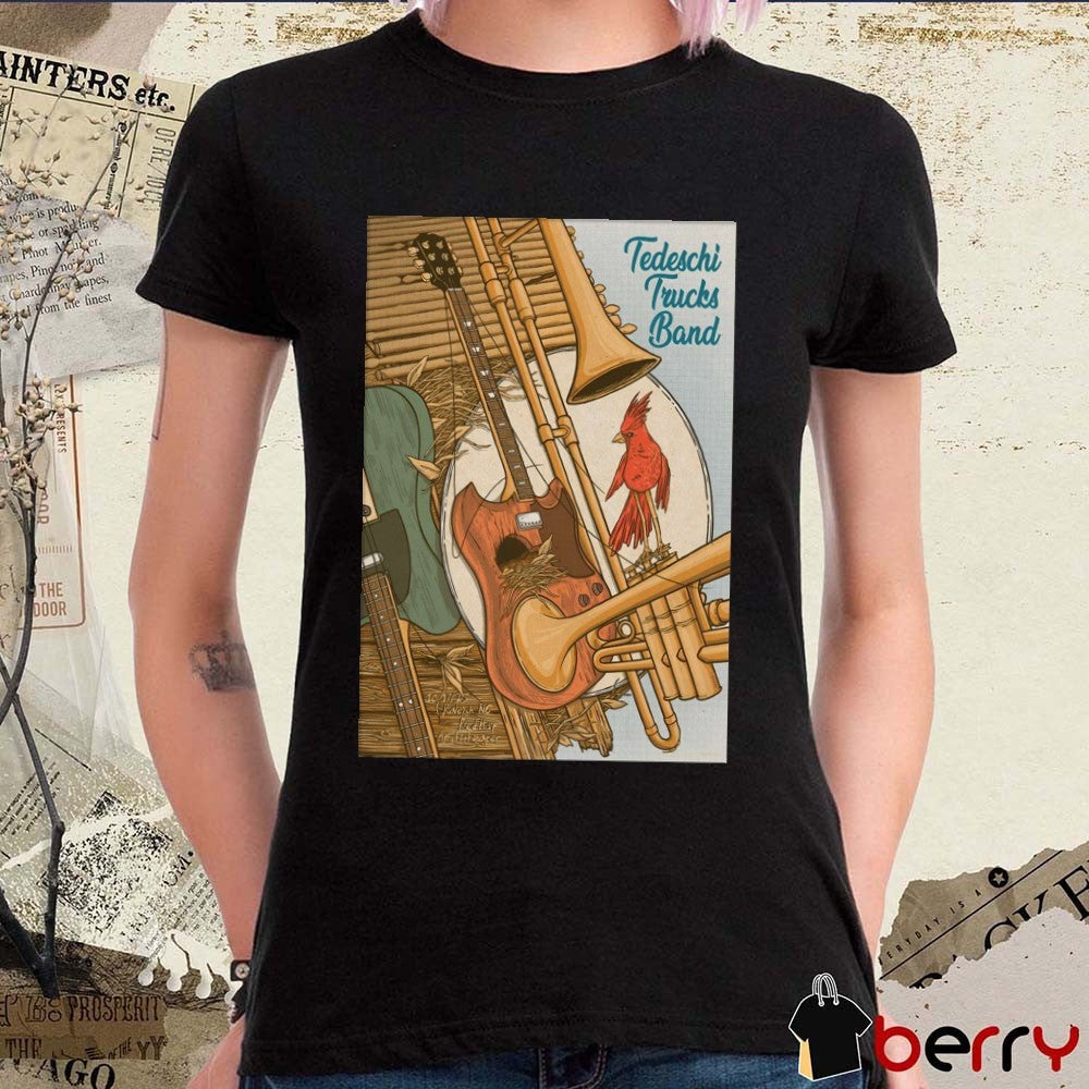 Poster Tedeschi Trucks Band At Red Hat Amphitheater On October 17 2025 Raleigh NC t-shirt