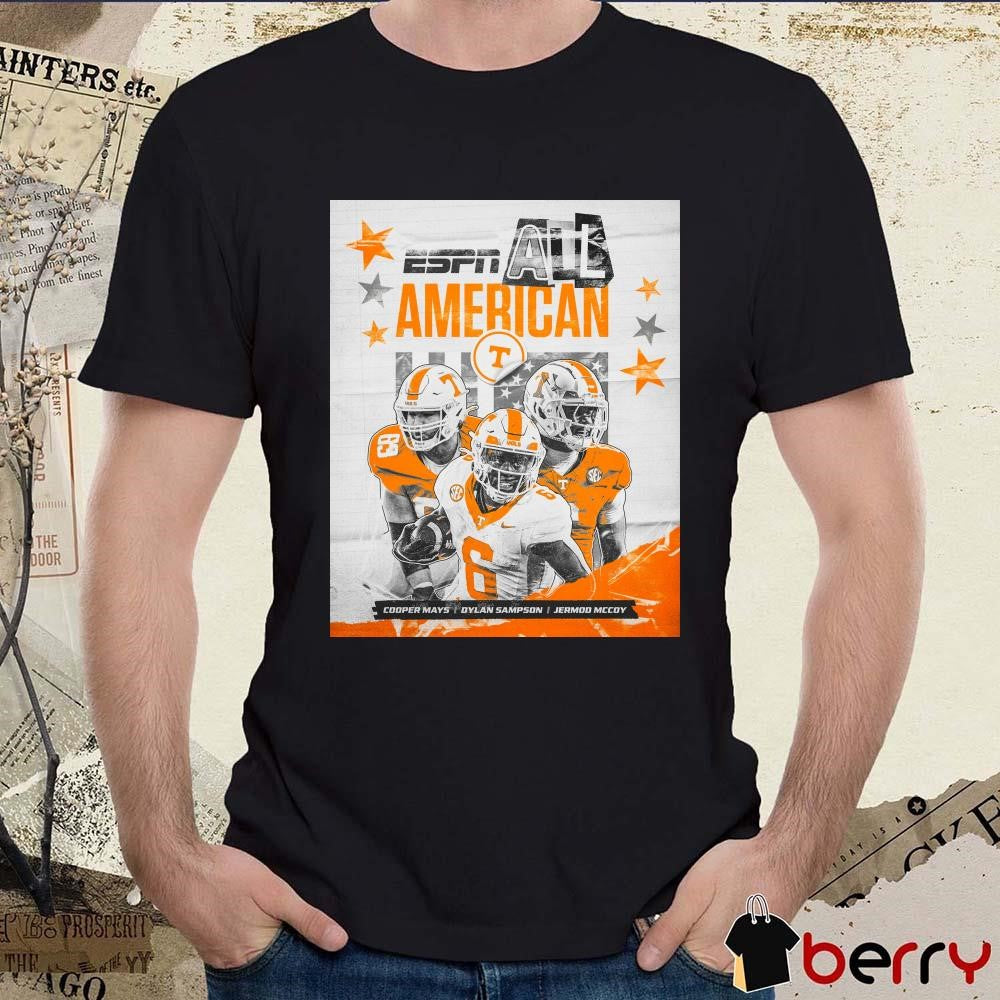 Poster Tennessee Vols ESPN All-American Cooper Mays Dylan Sampson Jermod McCoy NCAA t-shirt
