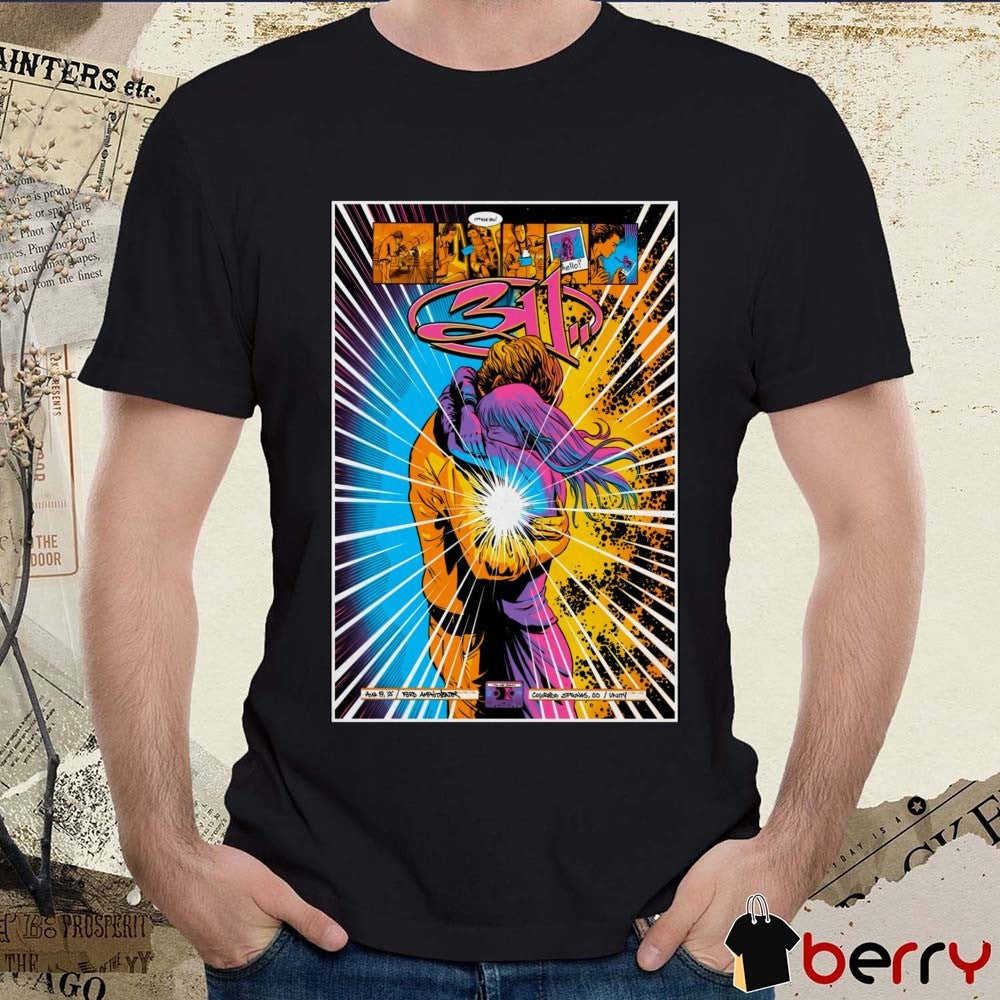 Poster The 311 Band August 19 2025 Ford Amphitheater Colorado Springs CO t-shirt