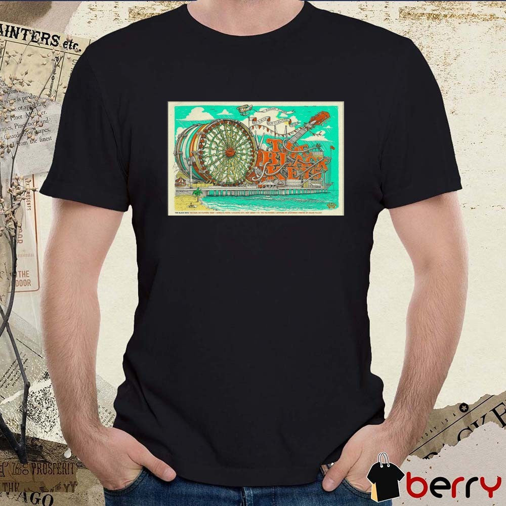 Poster The Black Keys August 9 2025 Borgata Event Center In Atlantic City NJ t-shirt