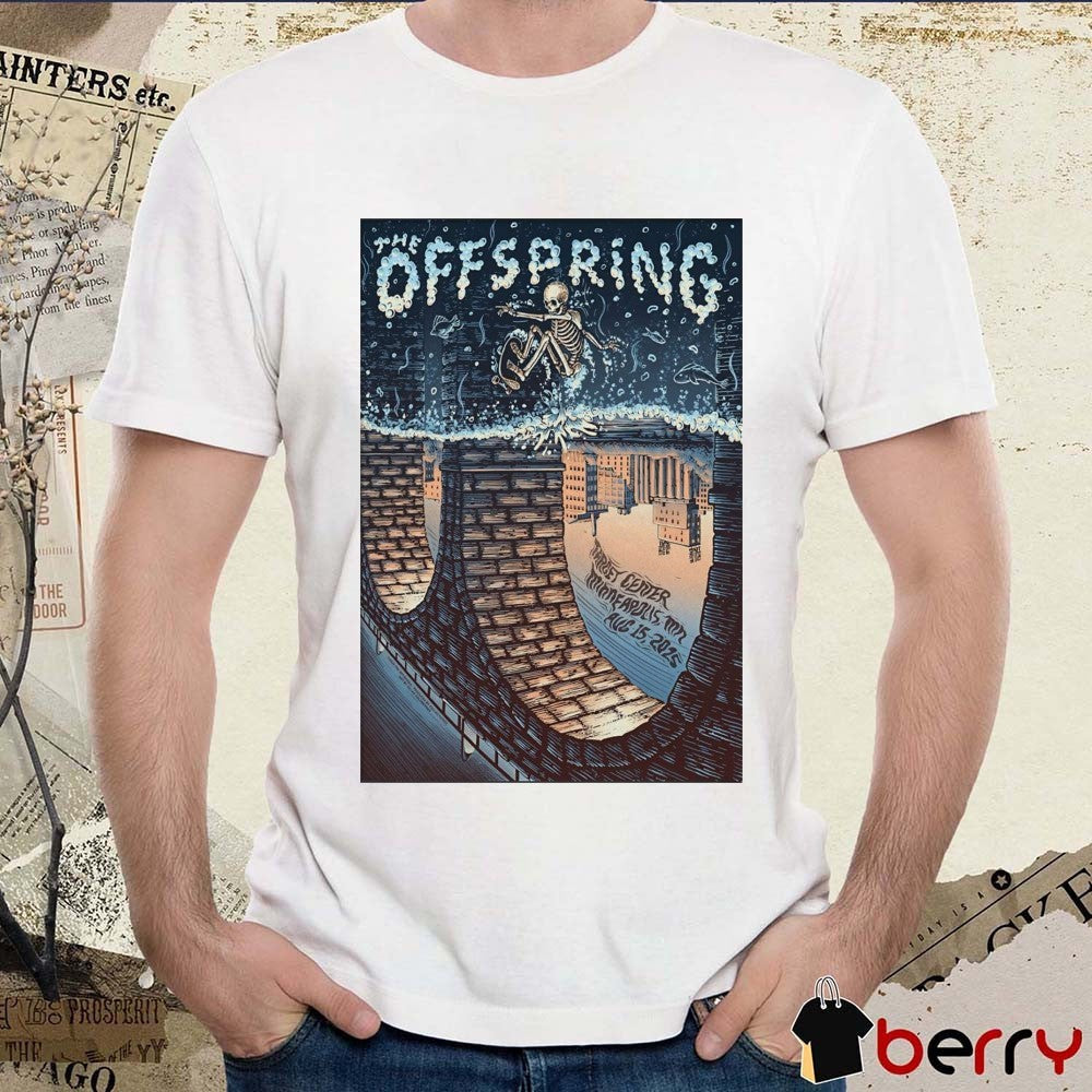 Poster The OffSpring Target Center in Minneapolis MN August 15 2025 t-shirt