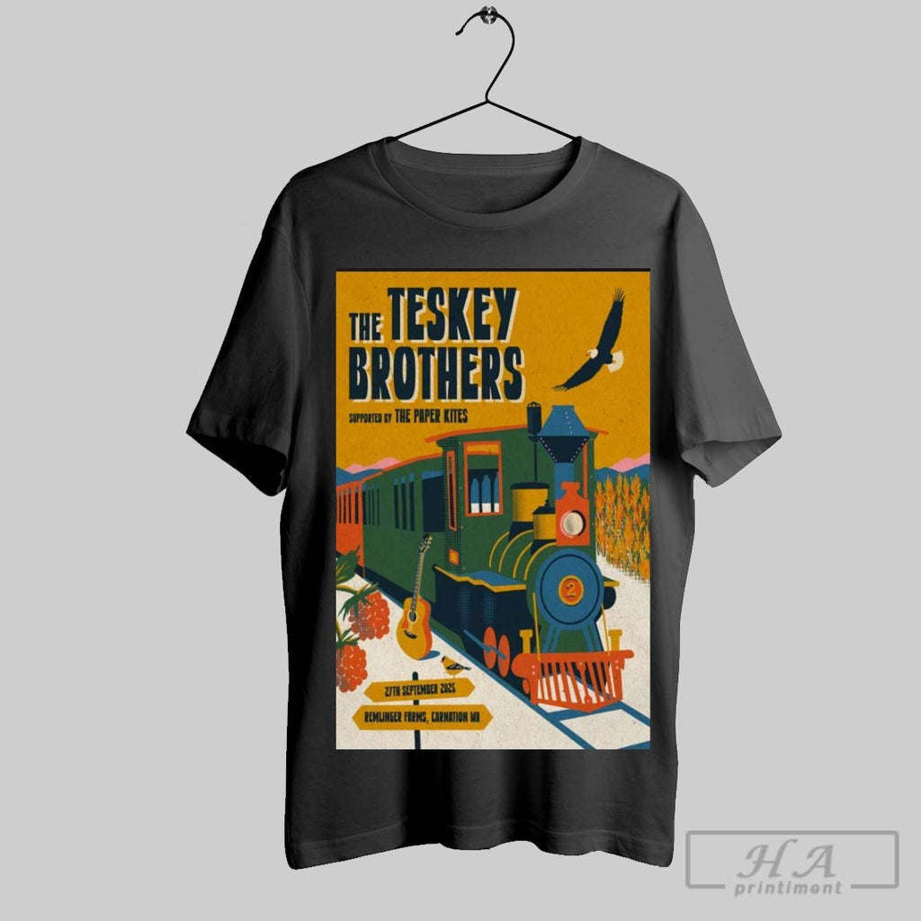 Official Poster The Teskey Brothers Tour September 27 2025 Remlinger Farms Carnation