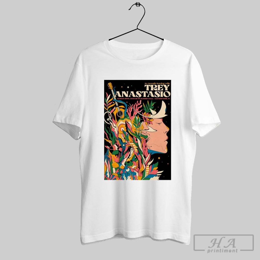 Official Poster Trey Anastasio Florida March 28th 2025 Ruth Eckerd Hall Show