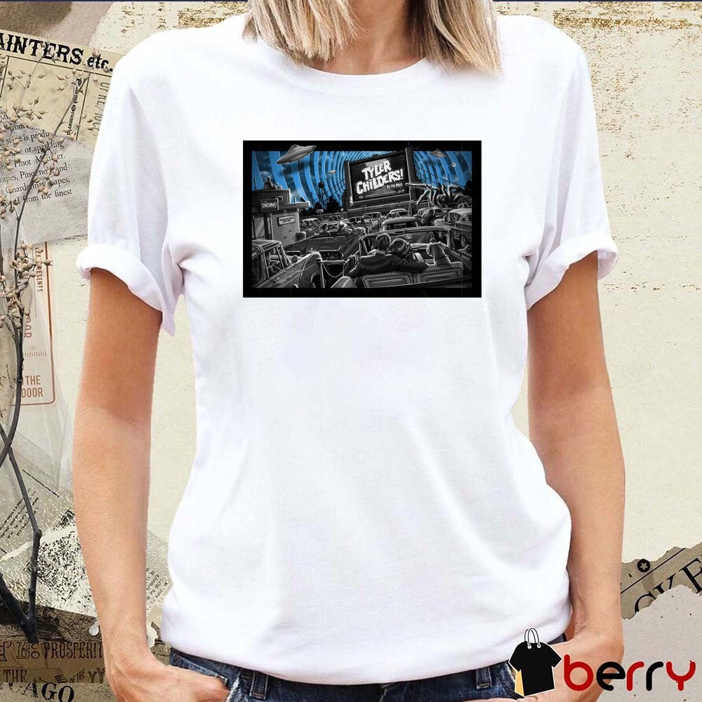 Poster Tyler Childers October 3 2025 Riverbend Music Center In Cincinnati OH t-shirt