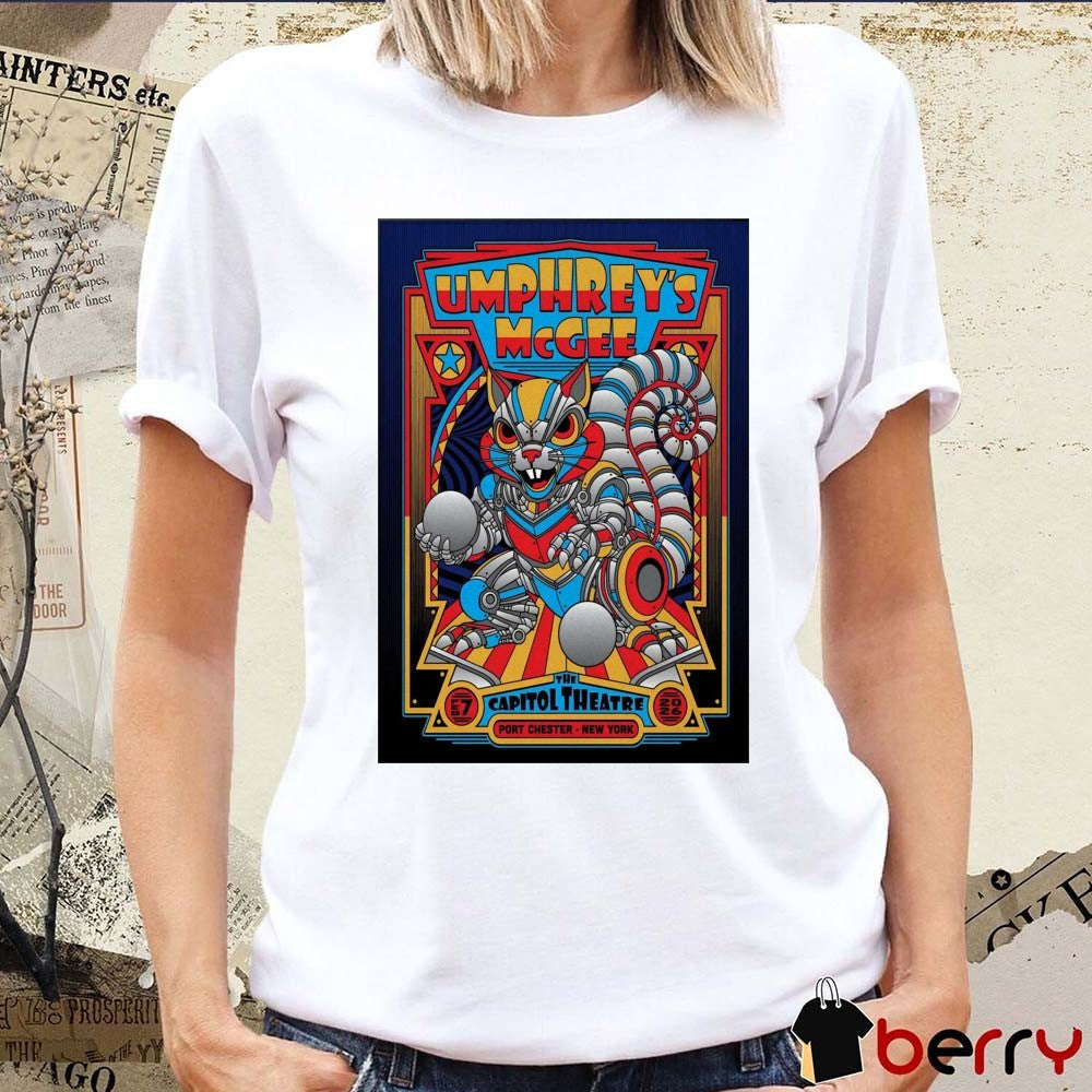 Poster Umphrey’s McGee Port Chester NY The Capitol Theatre February 7 2026 t-shirt